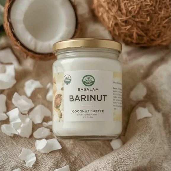 کره نارگیل بارینات/ طبیعی، بدون شکر و افزودنی